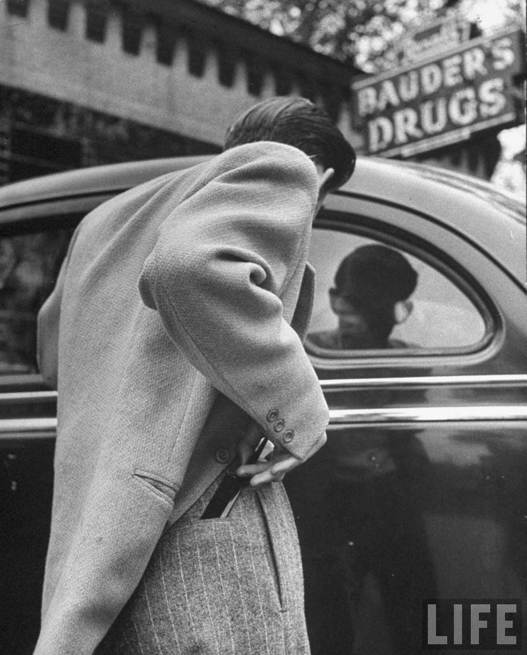 Teen-age boys always carry a comb in their back pocket.