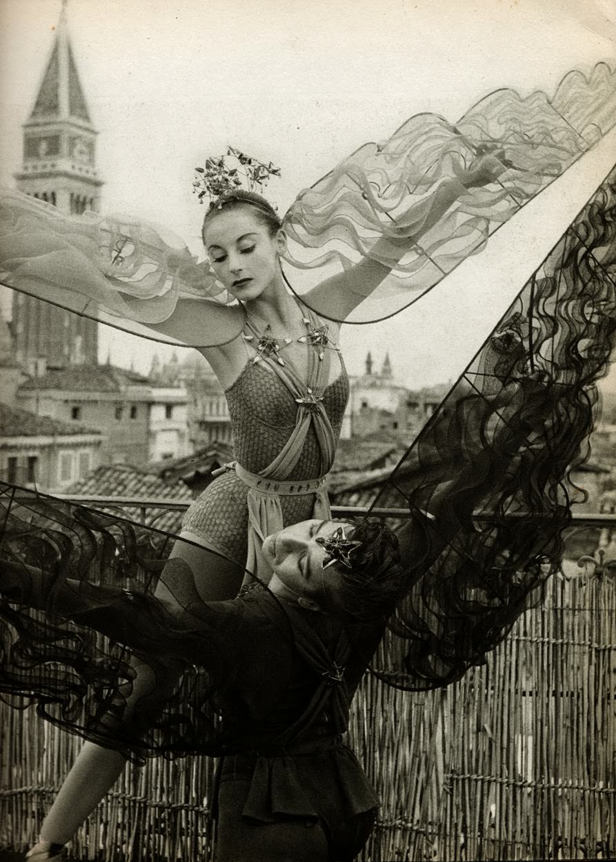 Beautiful and Dramatic Vintage Ballet Portraits Taken by Photographer Serge Lido