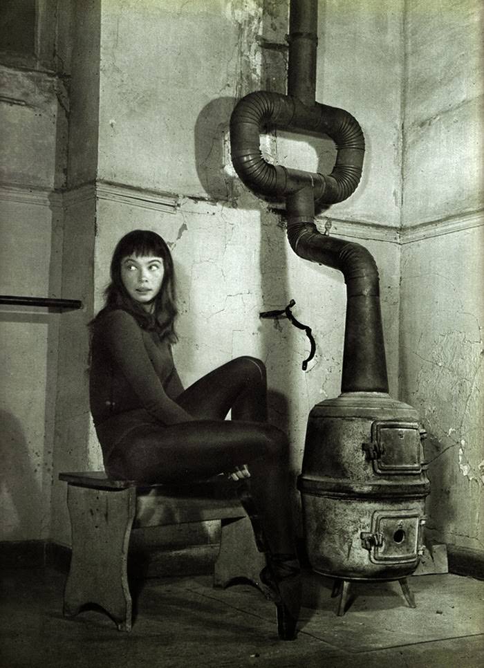 Beautiful and Dramatic Vintage Ballet Portraits Taken by Photographer Serge Lido