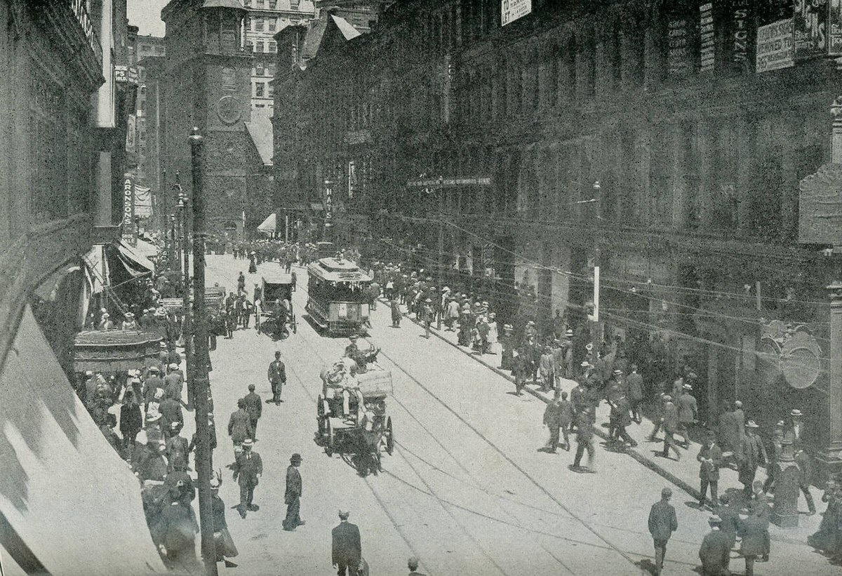 Washington Street, Boston, 1922