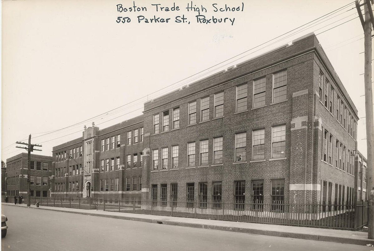 Boston Trade High School, Boston, 1920s