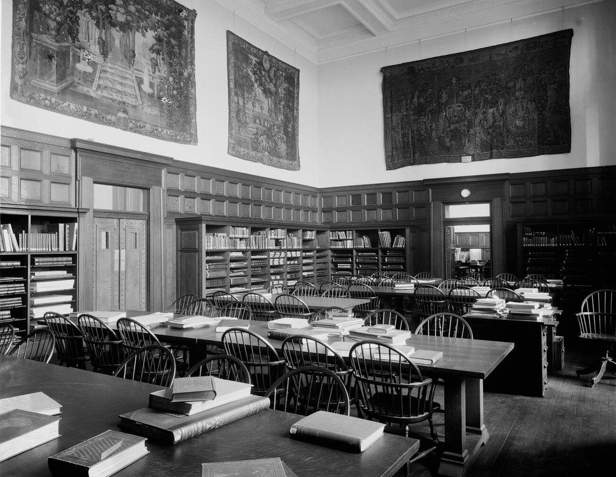 Hunt Memorial Library, Museum of Fine Arts, Boston, 1910s