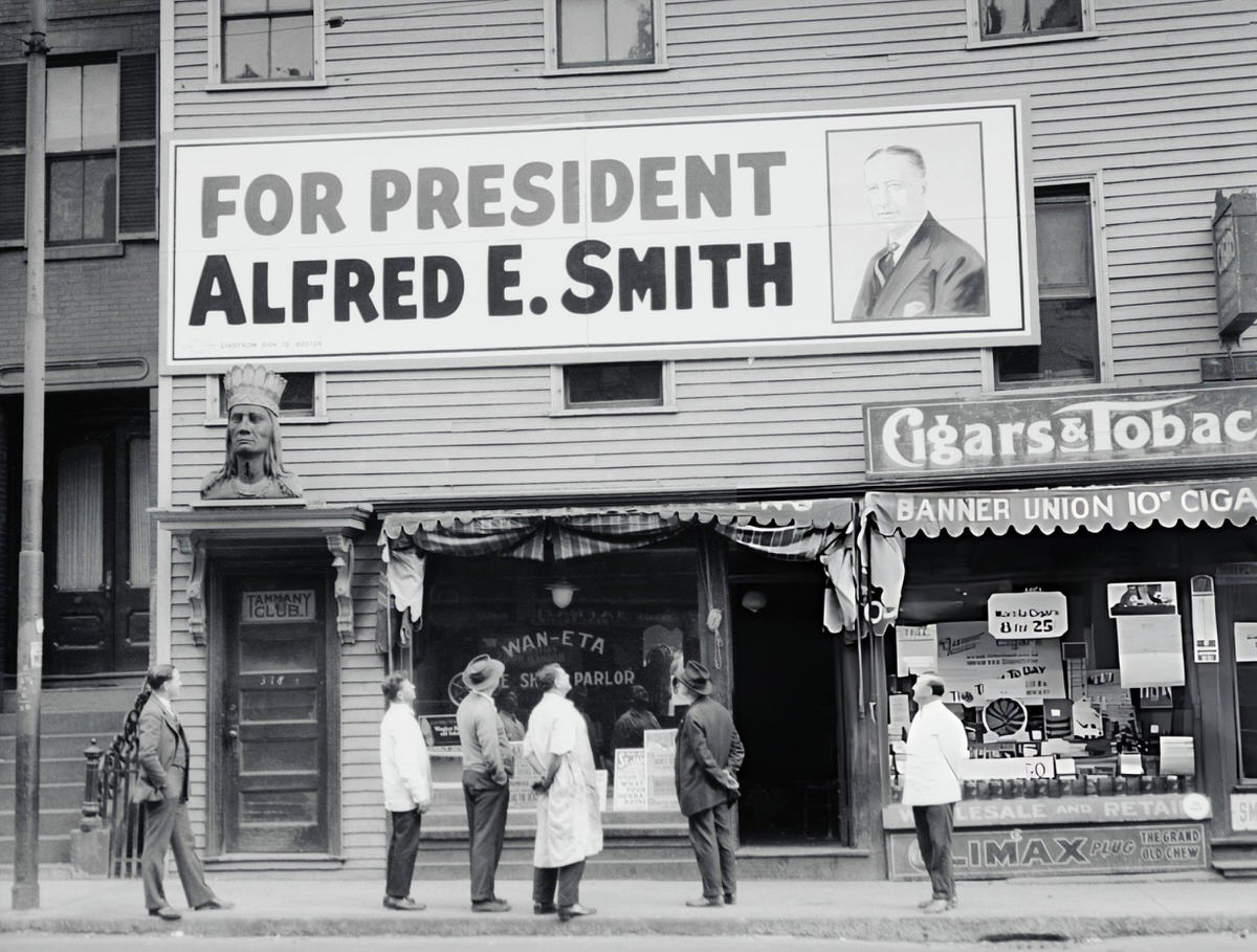 Campaign Headquarters for Alfred E. Smith, Boston, 1920s