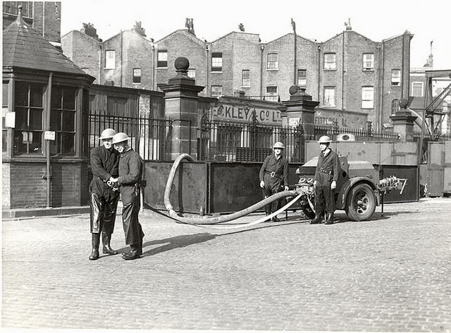 Mount Pleasant trailer pump crew