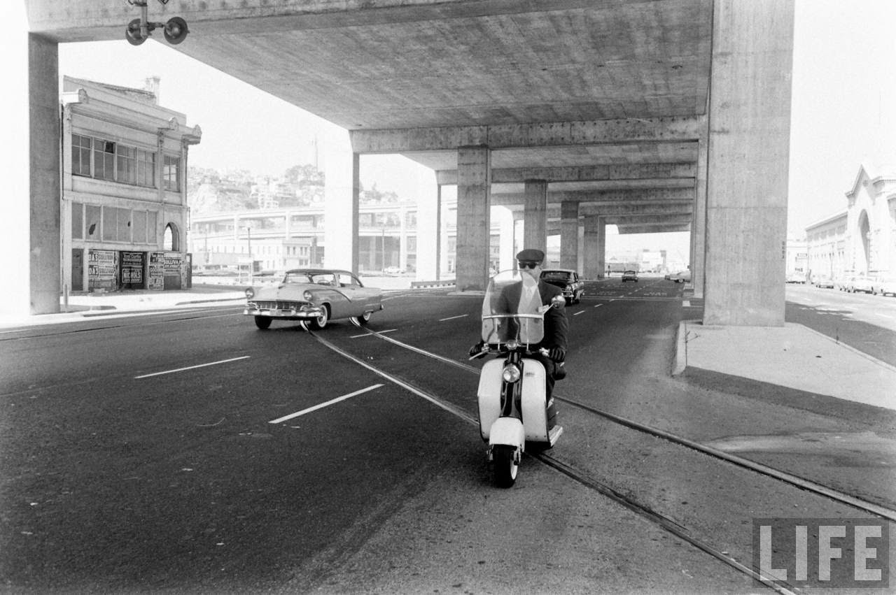 Like Angry Hornets: Vintage Photos of the Great California Motor Scooter War of the 1960s