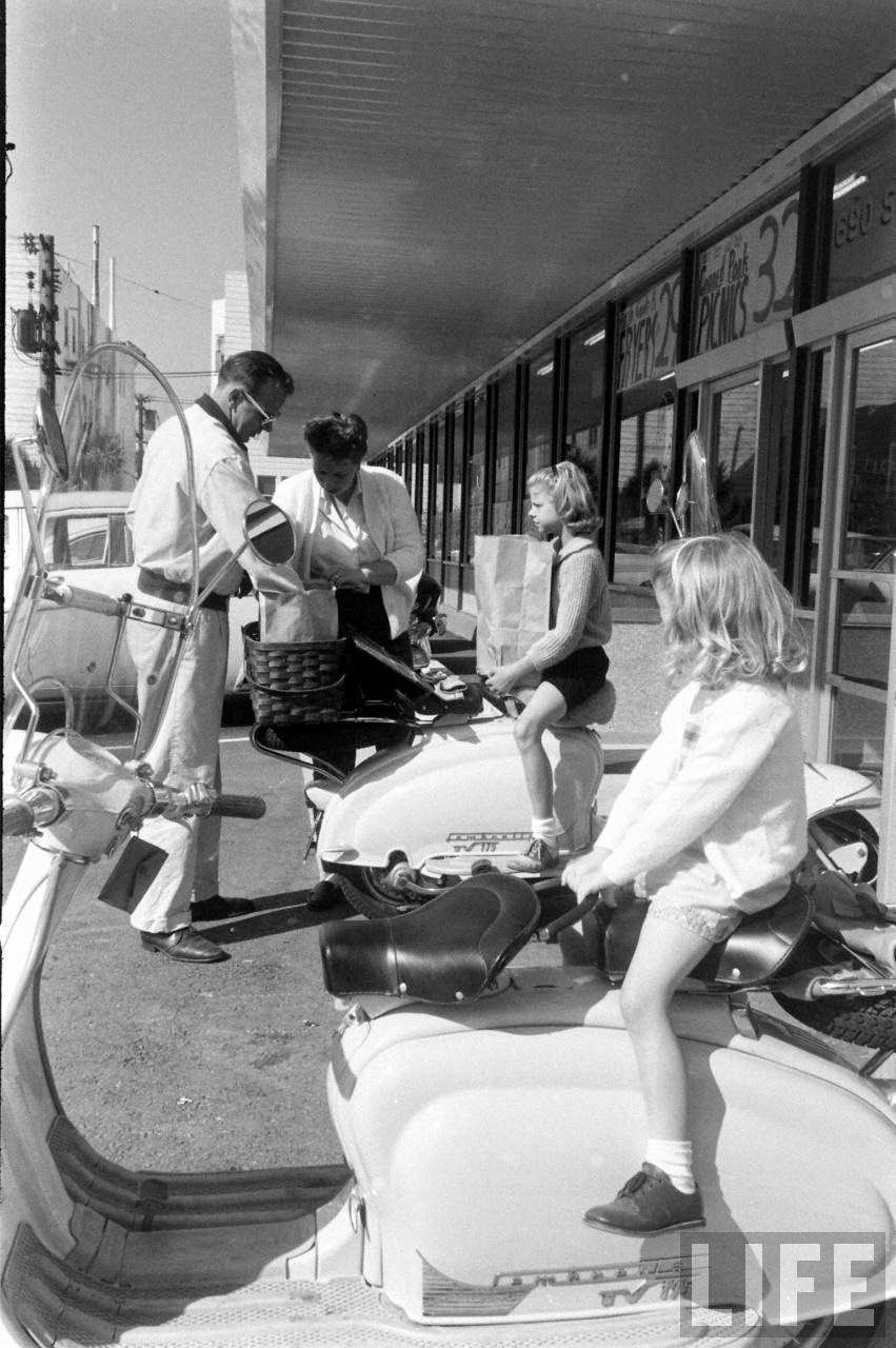 Like Angry Hornets: Vintage Photos of the Great California Motor Scooter War of the 1960s