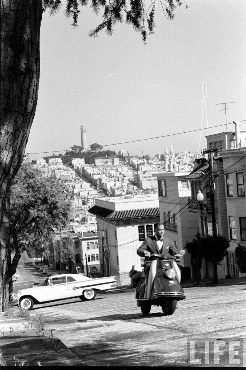 Like Angry Hornets: Vintage Photos of the Great California Motor Scooter War of the 1960s