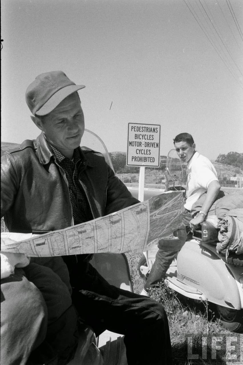 Like Angry Hornets: Vintage Photos of the Great California Motor Scooter War of the 1960s