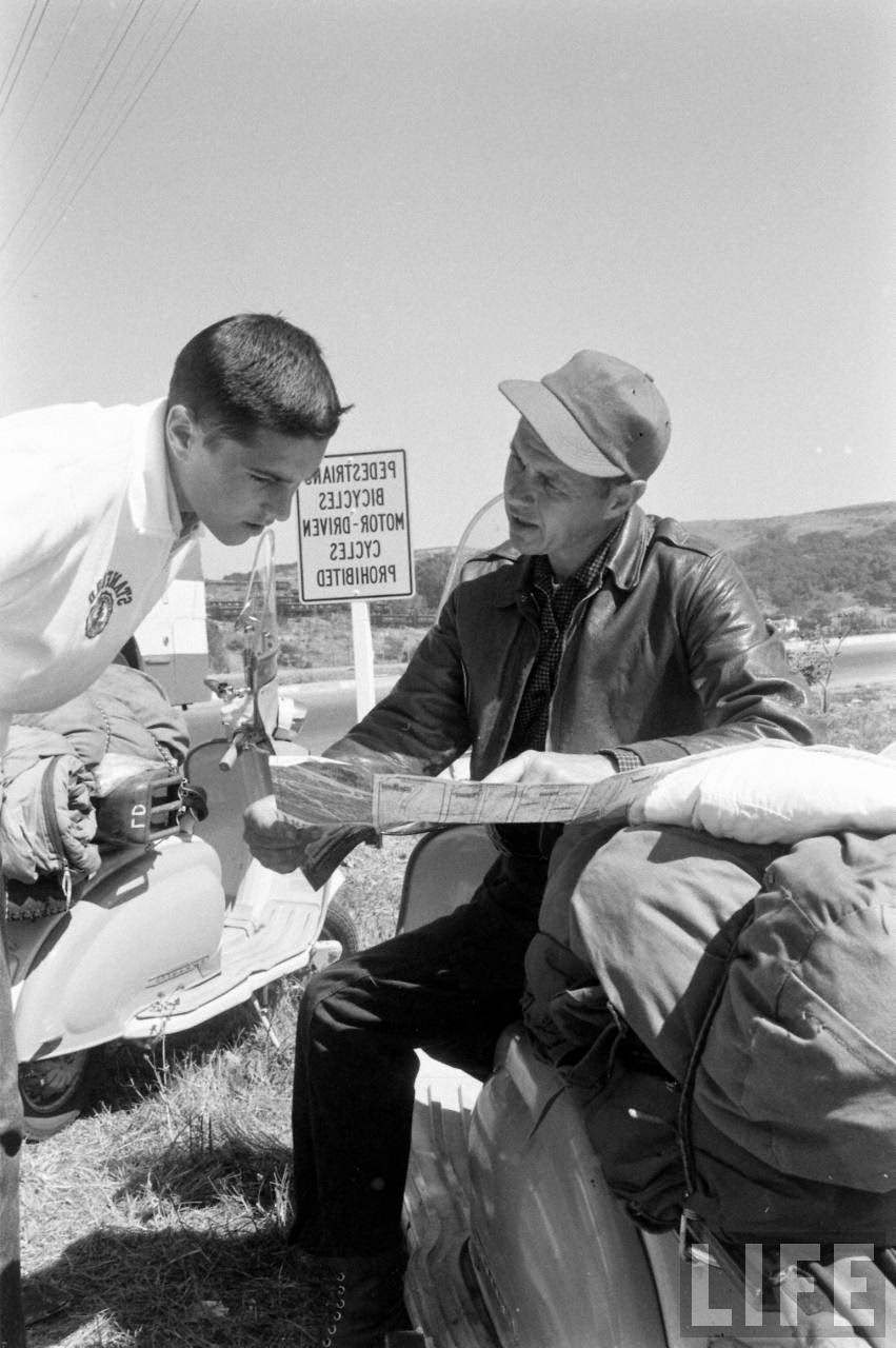 Like Angry Hornets: Vintage Photos of the Great California Motor Scooter War of the 1960s