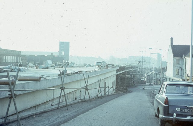 Probably looking west down Fell Rd.