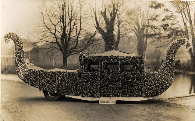 From Cars to Bicycles: Adorable Vintage Decorated Vehicles from Between the 1910s to 1920s