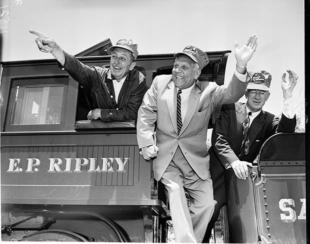 Walt Disney on the E.P. Ripley