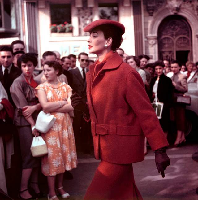 Glamorous Fashion Photography by Georges Dambier in the 1950s
