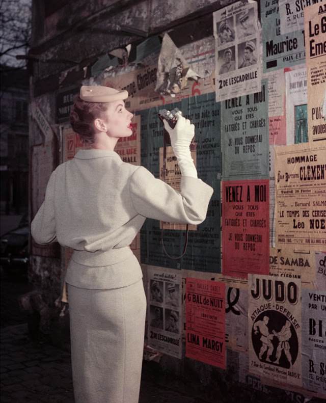 Glamorous Fashion Photography by Georges Dambier in the 1950s