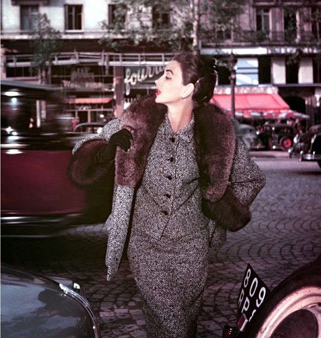 Glamorous Fashion Photography by Georges Dambier in the 1950s