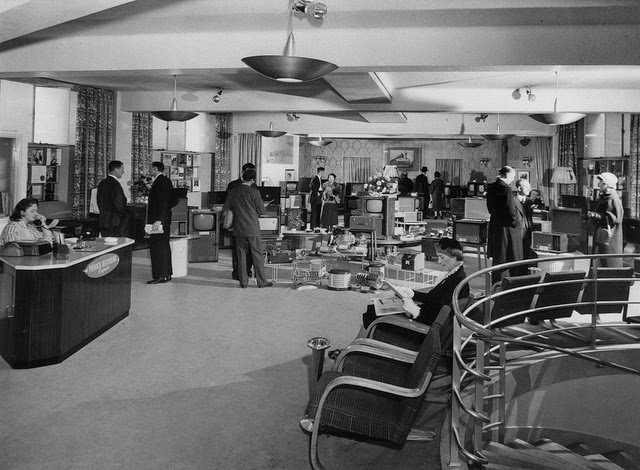 1st Floor electrical appliances, late 1950s
