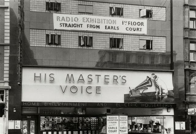 Radio exhibition display, 1950s