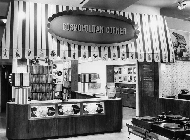 Cosmpolitan Corner, late 1950s