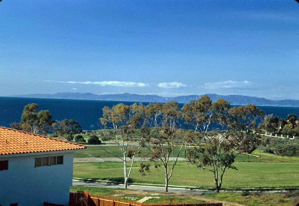 View up coast from Palos Verdes Estates above Cove