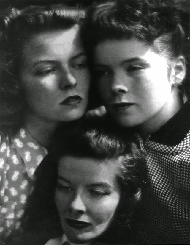 Katharine, Marion, and Margaret Hepburn, Harper's Bazaar, August, 1939