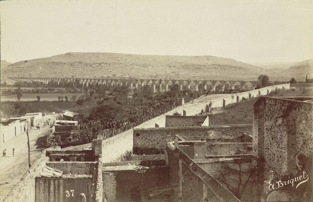 The Queretaro Aqueduct, Mexico