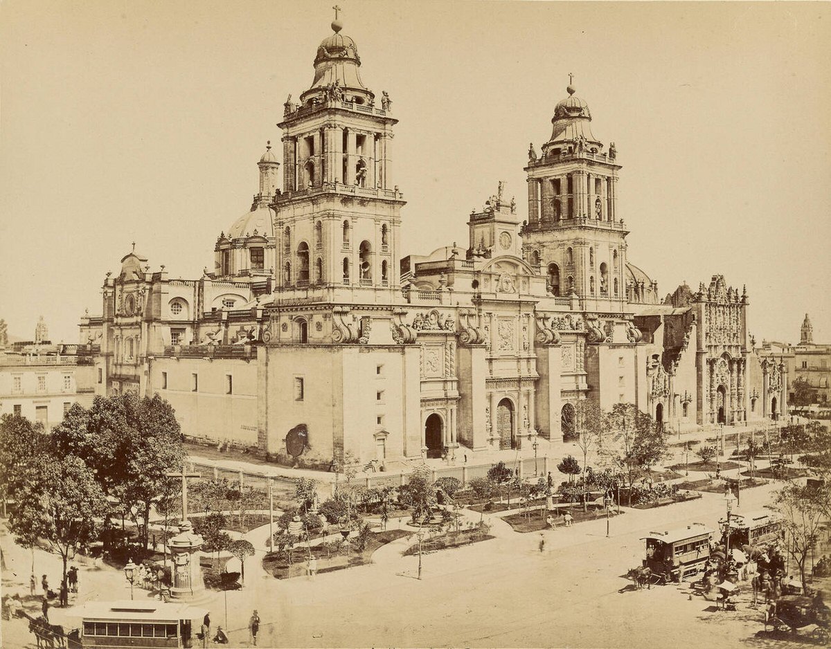 The Cathedral, Mexico City, Mexico, 1880s