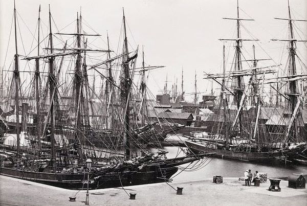 The Bute Docks, With Shipping