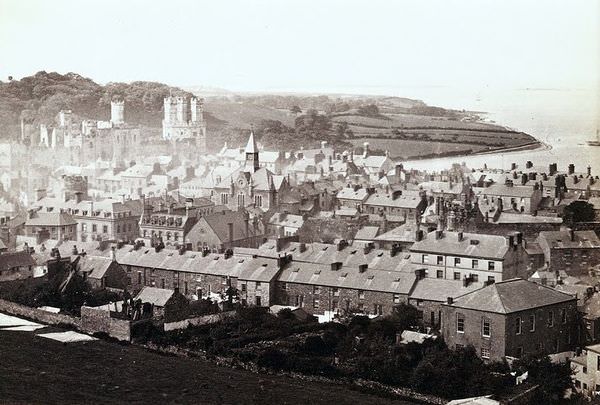 Carnarvon Castle, View From Twt Hill