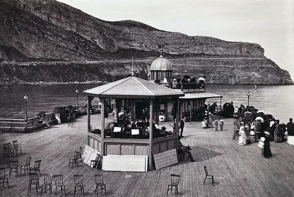 Llandudno, on the Pier-head, the Orchestra