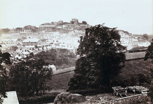 Denbigh, the town and castle