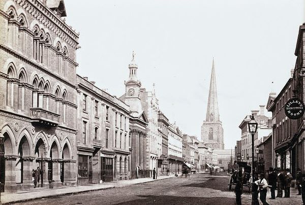 Hereford, Broad Street and Free Library