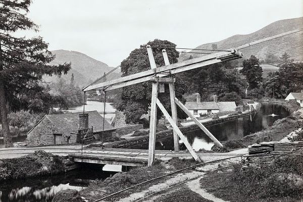 Llangollen, View on the Canal, No. 2