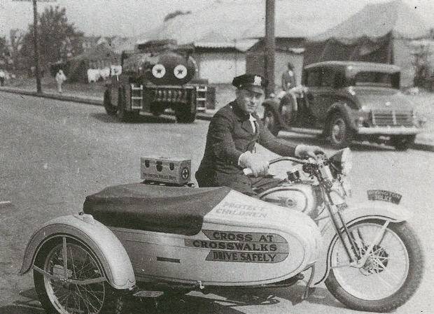 Irvington patrol officer Gus Zelles, New Jersey, 1935