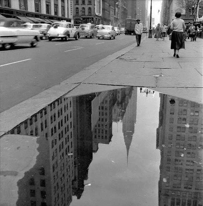 A Rare and Intimate Look at Life in New York City During the Early 1950s by Frank Oscar Larson