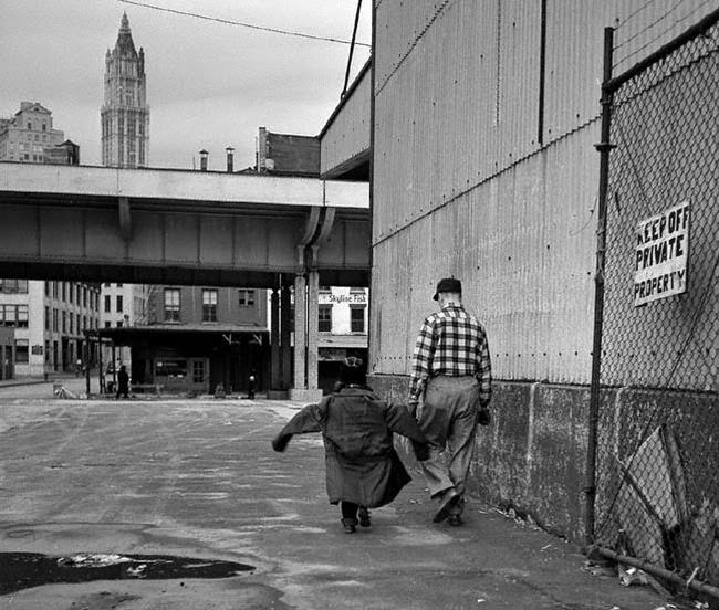 A Rare and Intimate Look at Life in New York City During the Early 1950s by Frank Oscar Larson