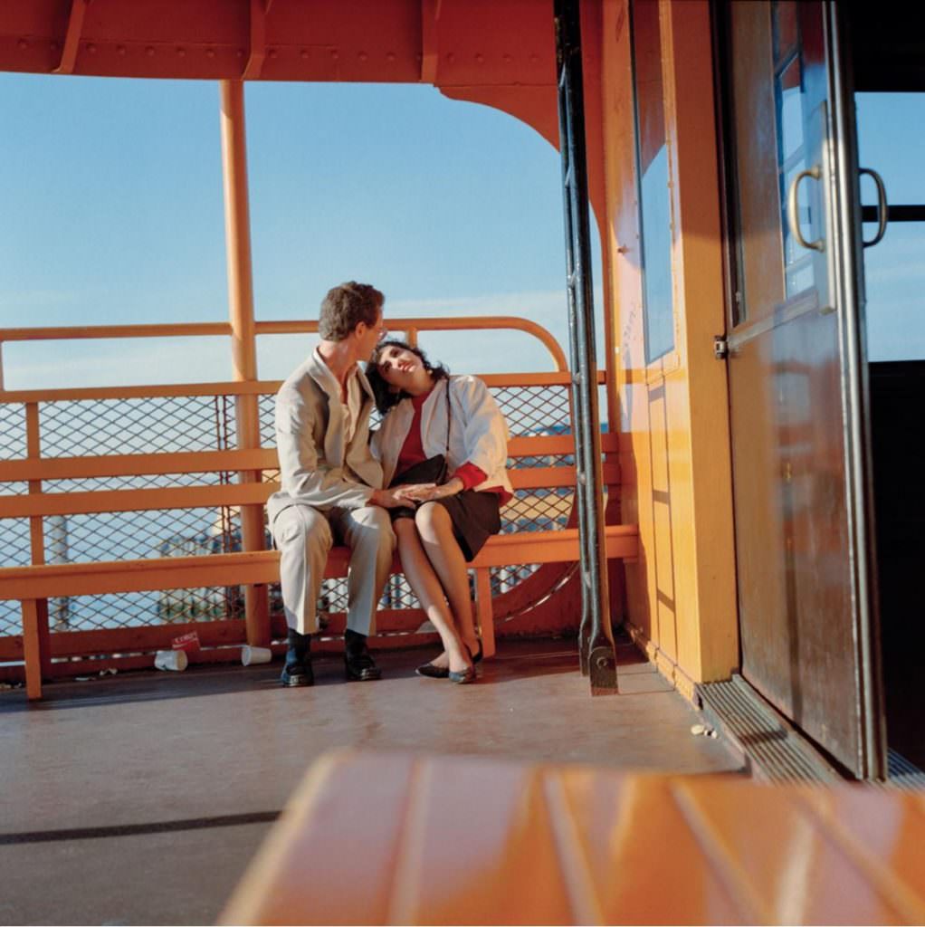 6am on the Staten Island Ferry, 1985