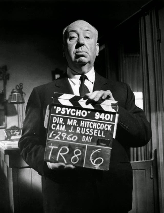 Wonderful Behind-the-Scenes Photos from the Set of Alfred Hitchcock's Psycho (1960)