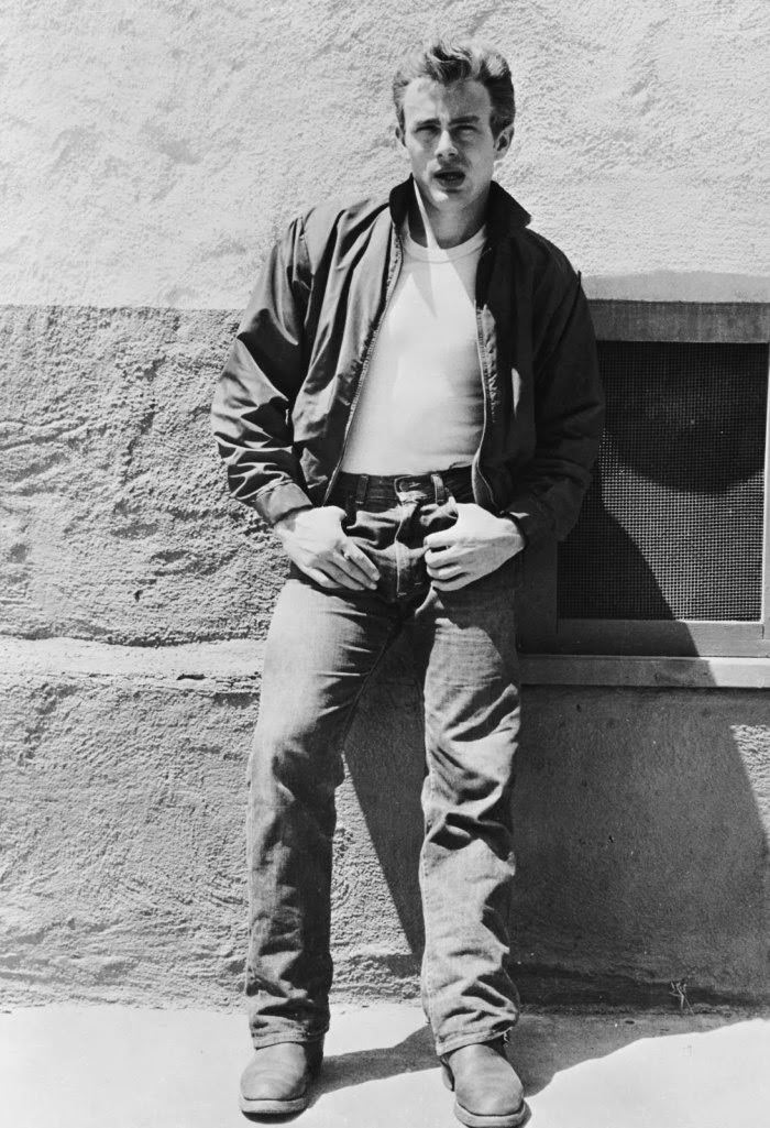 James Dean in 1955’s Rebel Without a Cause.