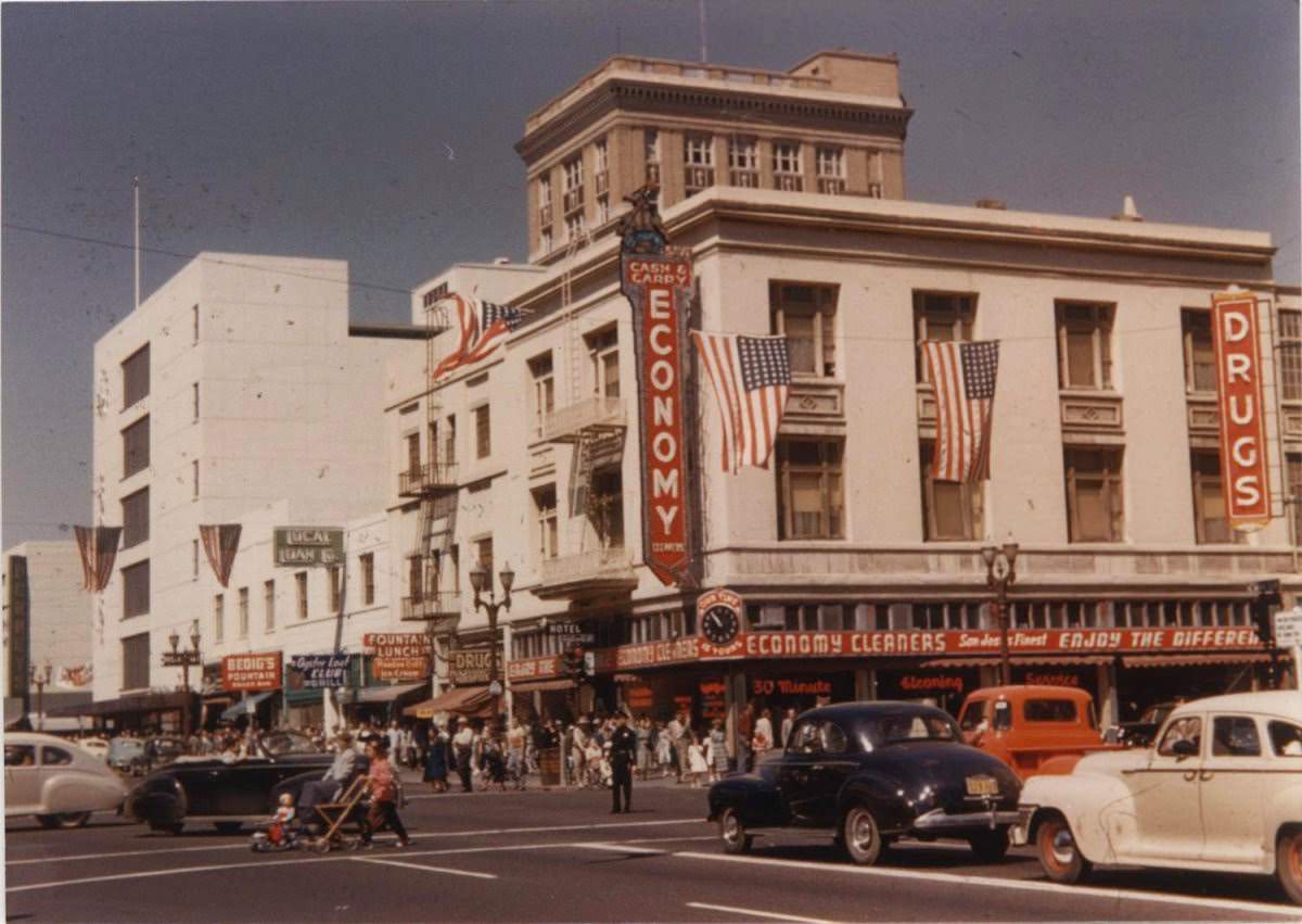 San Jose was a bustling city by the 1950s