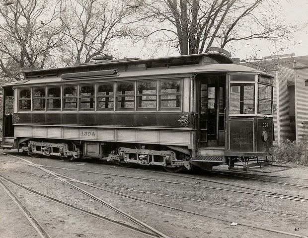 Car, Boston Elevated Railway, 1908