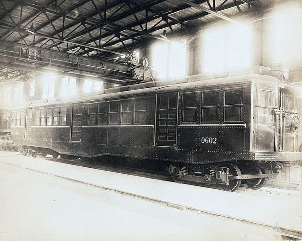 Subway car, Boston Elevated Railway