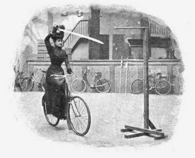 When Cycling Was a Circus Act: Historical Photos of the Stunt Bikers from the Early 1900s