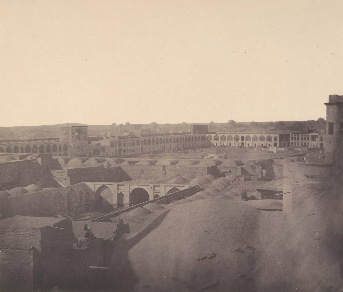 Plaza of Canons, Tehran, Iran (Maydan-i Top-khaneh), 1860s.