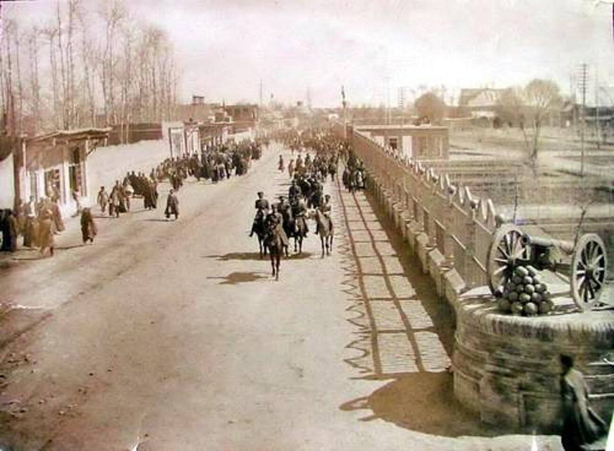 Tehran Mirdamat Street, 1869.