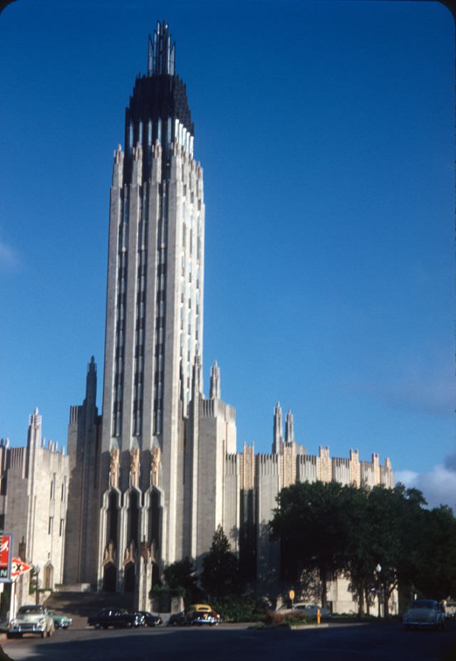 Boston Avenue United Methodist Church, Tulsa, Oklahoma, 1953