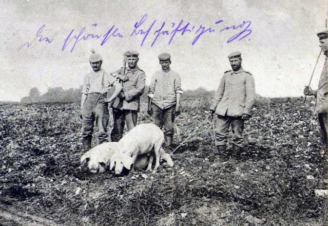 When the Shooting Stopped: Rare Photos of Soldiers of WWI Singing, Playing, and Living