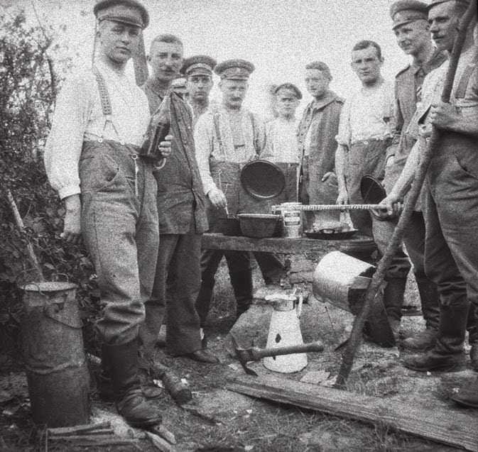 When the Shooting Stopped: Rare Photos of Soldiers of WWI Singing, Playing, and Living