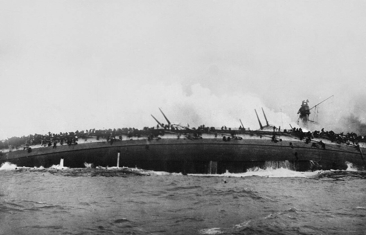 North Sea Sunk, 1915.