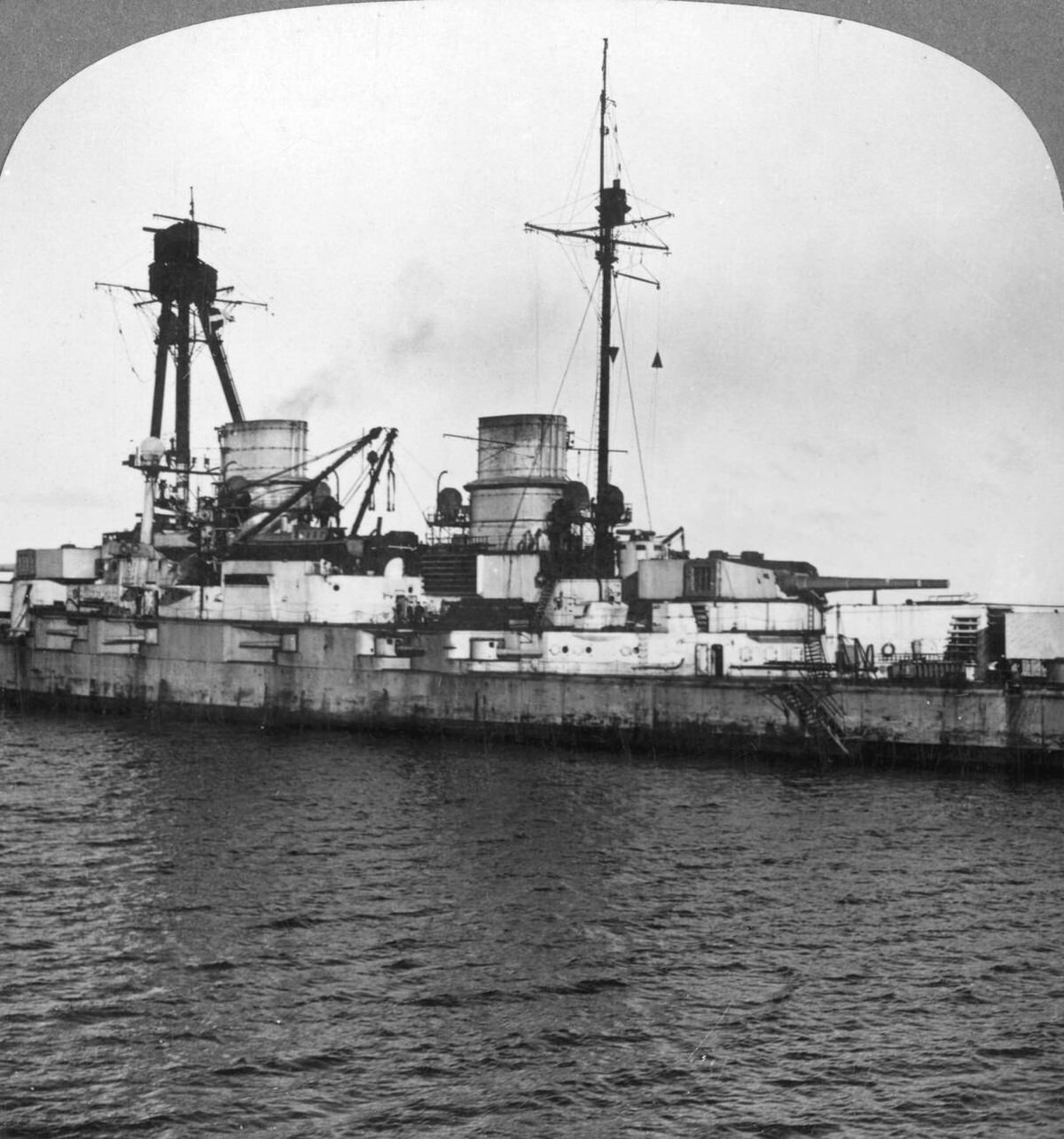 German battlecruiser 'Derfflinger', World War I, 1918.