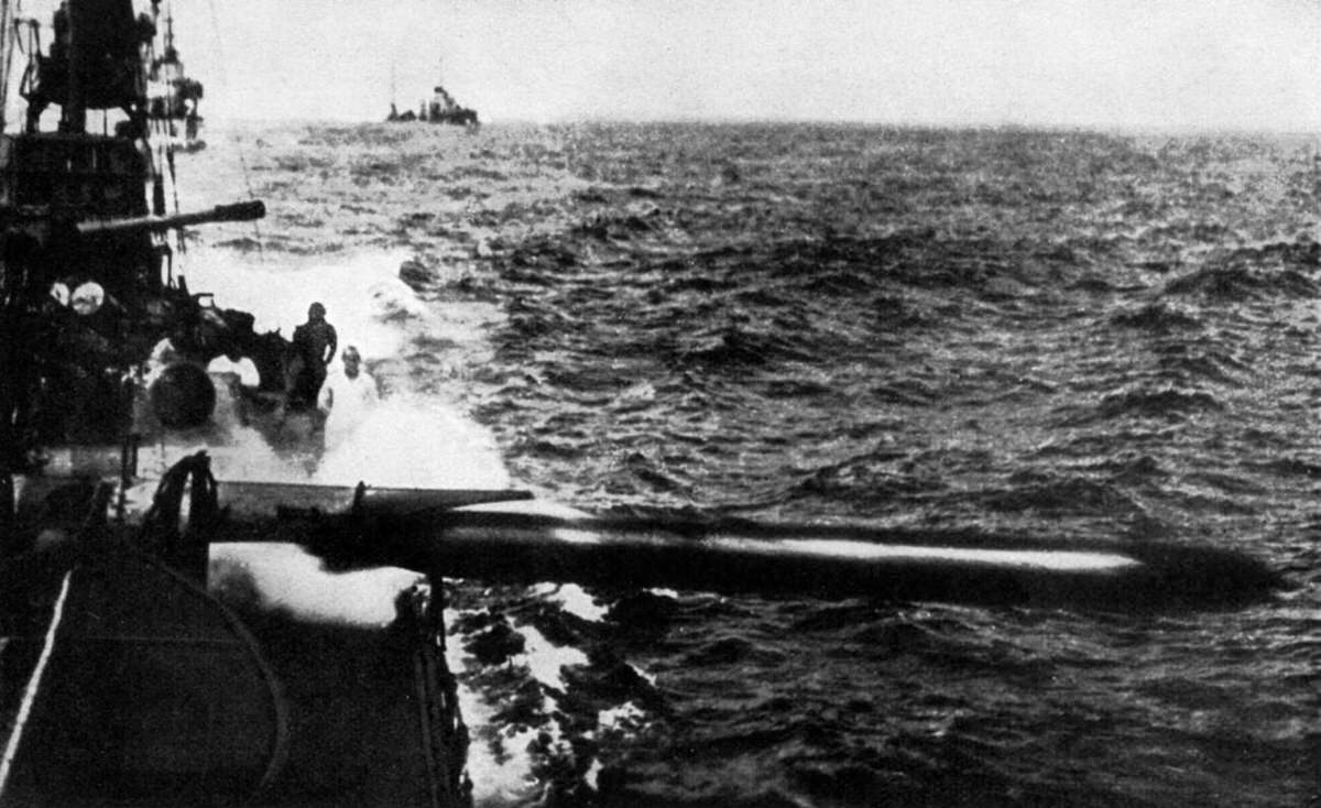 Battle of Jutland, May-June 1916.